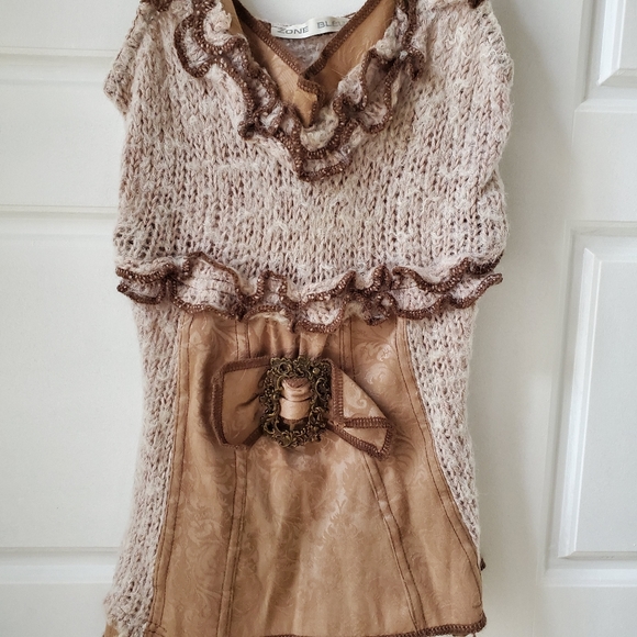 Vintage 2PC Blazer & Tank Top - Picture 3 of 3